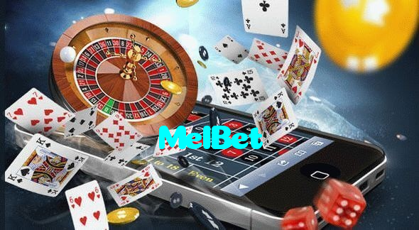MelBet casino presented on mobile device in Pakistan with slots and live games